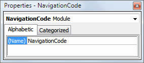 NavigationCode Module
